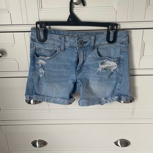 American Eagle Blue Denim Shorts